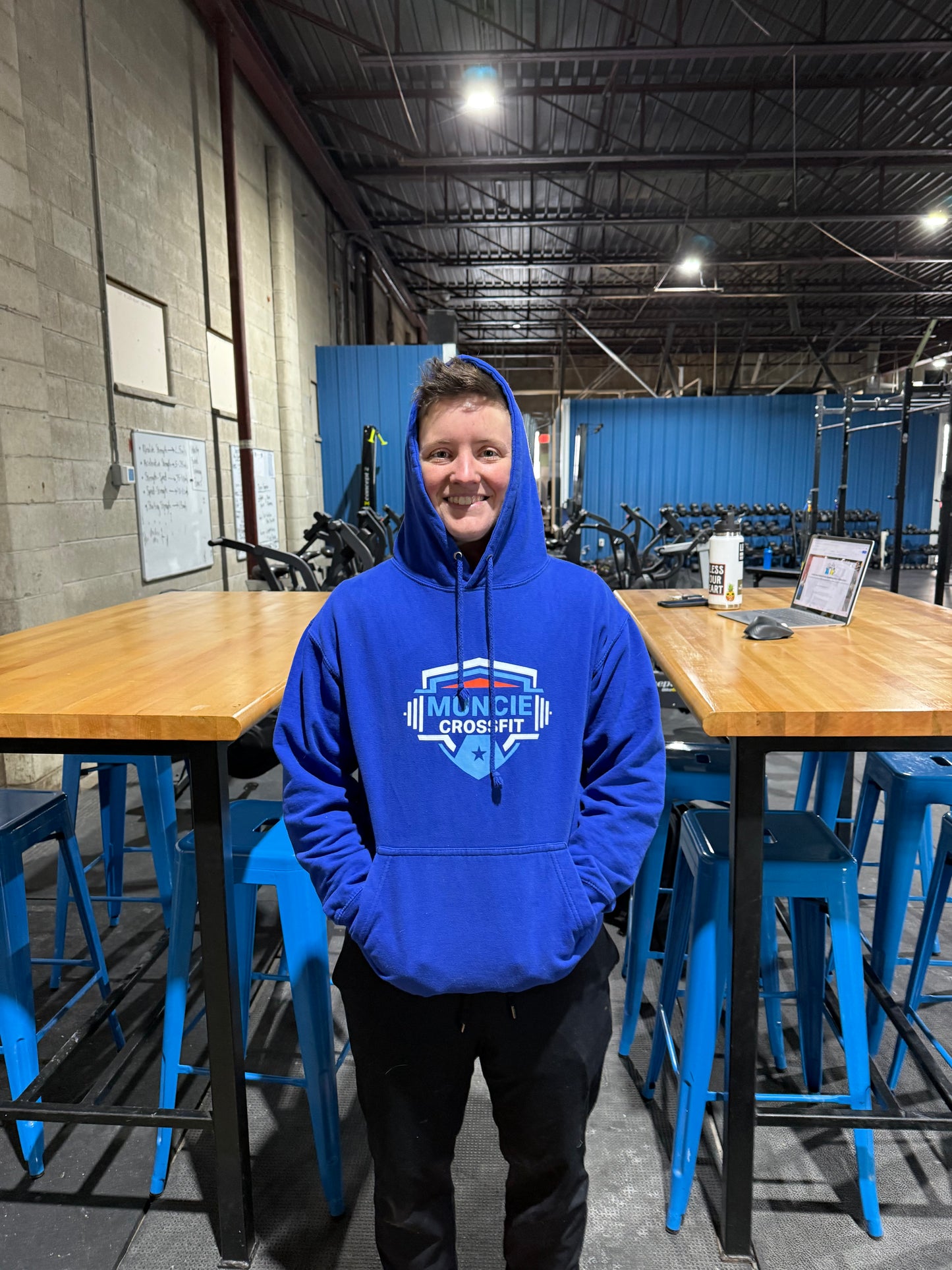 Blue Muncie CrossFit Sweatshirt