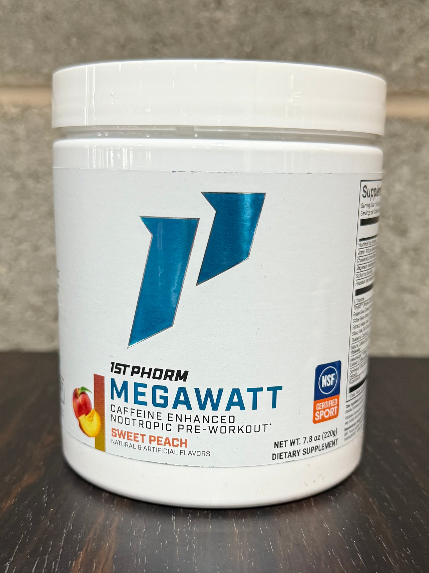 Megawatt Pre-Workout (Sweet Peach)